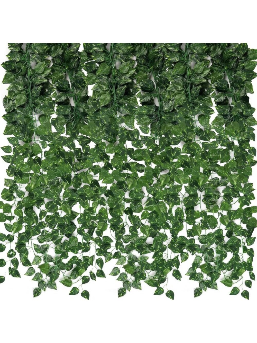 24 Pack Artificial Ivy Vines - 168ft Greenery Garland for Room, Party & Wedding